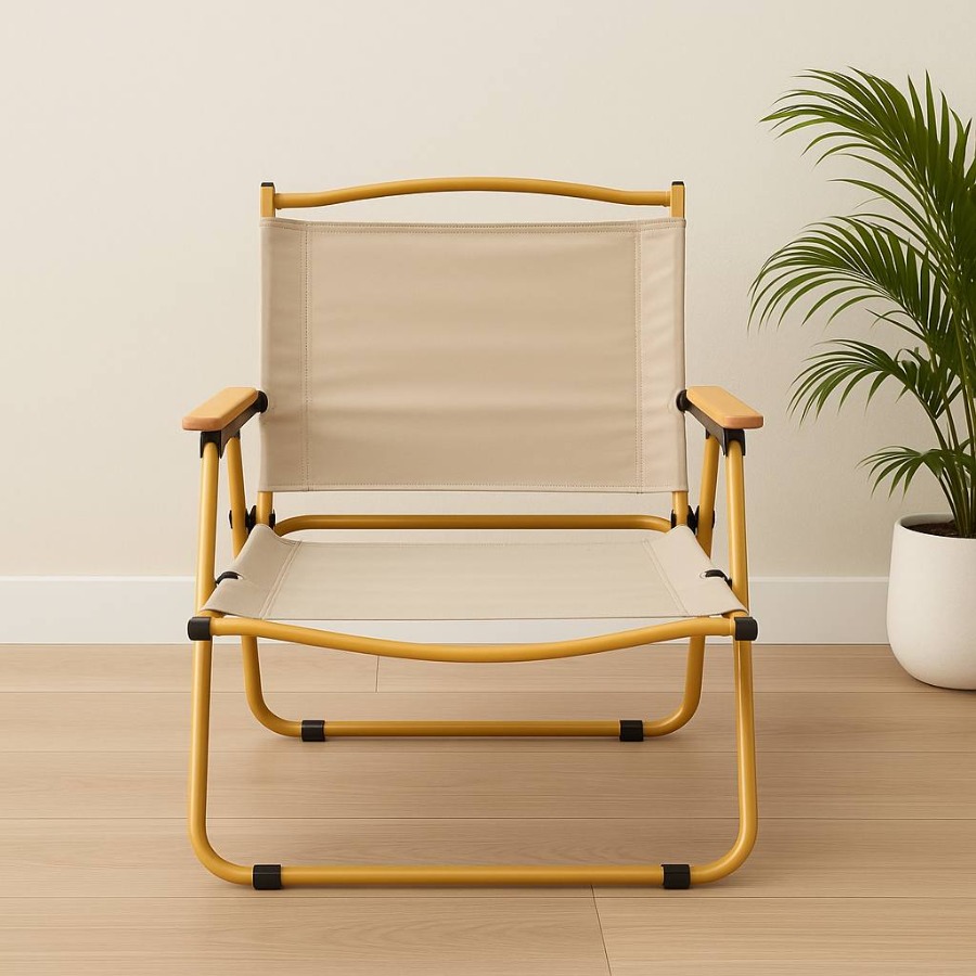 เก้าอี้ตั้งแคมป์ เก้าอี้พับกลางแจ้ง เก้าอี้สนาม เก้าอี้ตลาดกลางคืน พร้อมถุงเก็บเพื่อป้องกันการชน