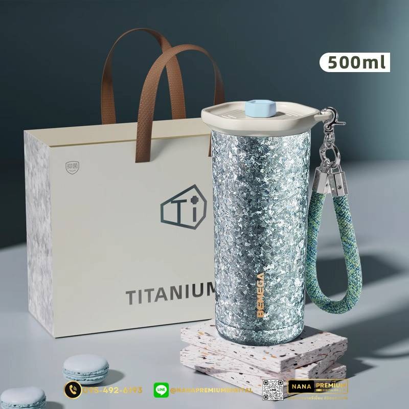 แก้วไทเทเนี่ยม Titanium สวย หรู ทันสมัย รับสกรีนโลโก้แก้วไทเทเนี่ยม รับผลิตแก้วไทเทเนี่ยม