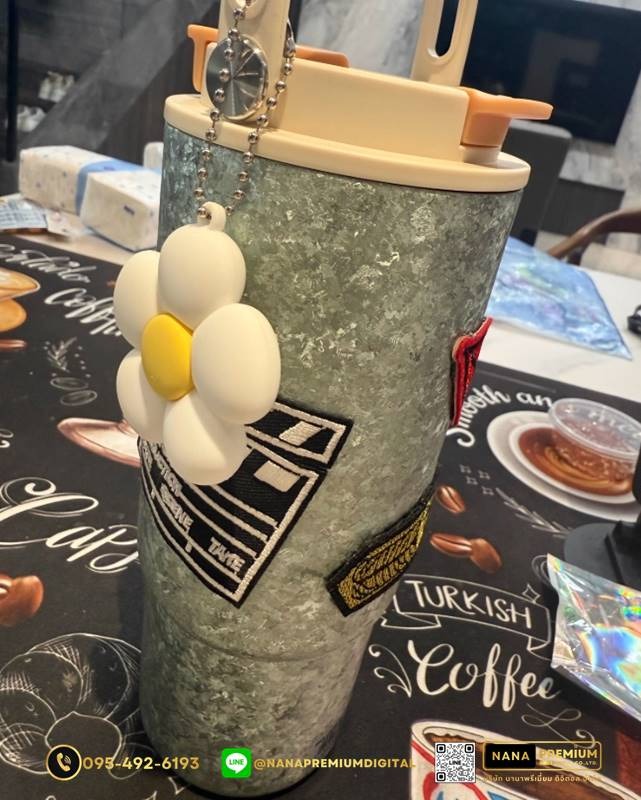 แก้วไทเทเนี่ยม Titanium สวย หรู ทันสมัย รับสกรีนโลโก้แก้วไทเทเนี่ยม รับผลิตแก้วไทเทเนี่ยม