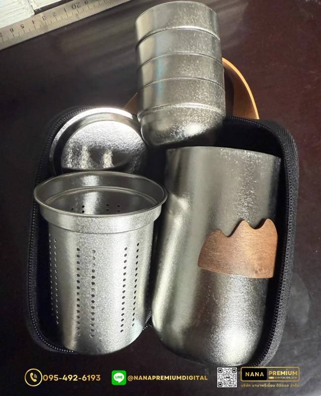 แก้วไทเทเนี่ยม Titanium สวย หรู ทันสมัย รับสกรีนโลโก้แก้วไทเทเนี่ยม รับผลิตแก้วไทเทเนี่ยม