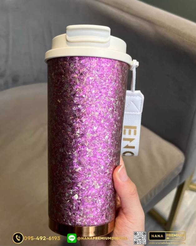 แก้วไทเทเนี่ยม Titanium 510ml สวย หรู ทันสมัย รับสกรีนโลโก้แก้วไทเทเนี่ยม รับผลิตแก้วไทเทเนี่ยม