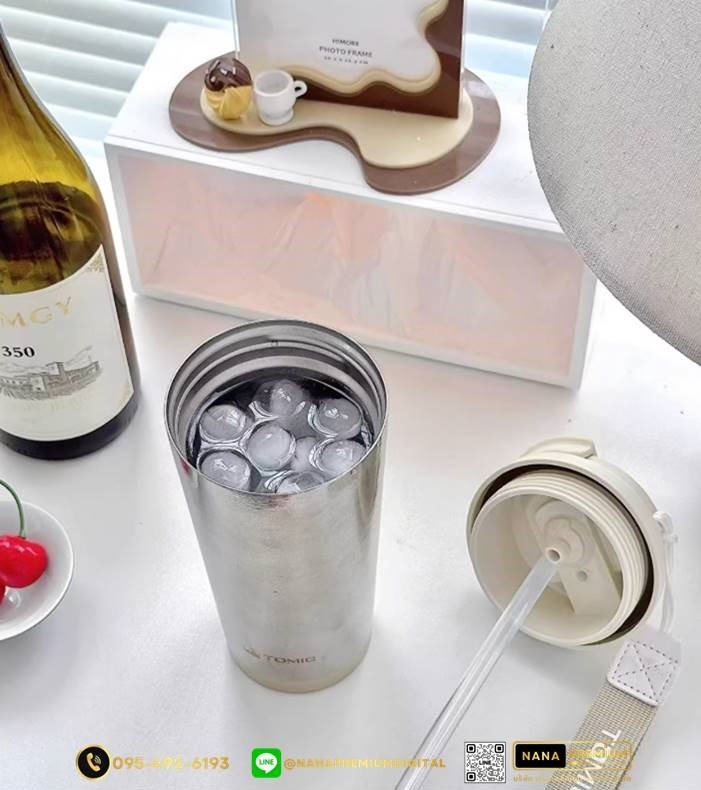 แก้วไทเทเนี่ยม Titanium 510ml สวย หรู ทันสมัย รับสกรีนโลโก้แก้วไทเทเนี่ยม รับผลิตแก้วไทเทเนี่ยม