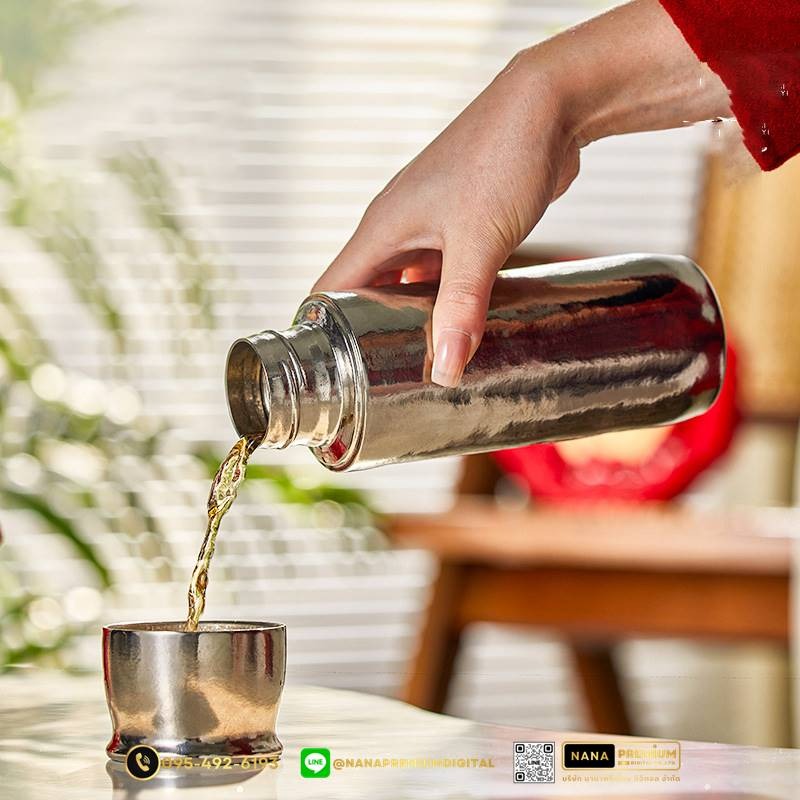 แก้วไทเทเนี่ยม Titanium สวย หรู ทันสมัย รับสกรีนโลโก้แก้วไทเทเนี่ยม รับผลิตแก้วไทเทเนี่ยม