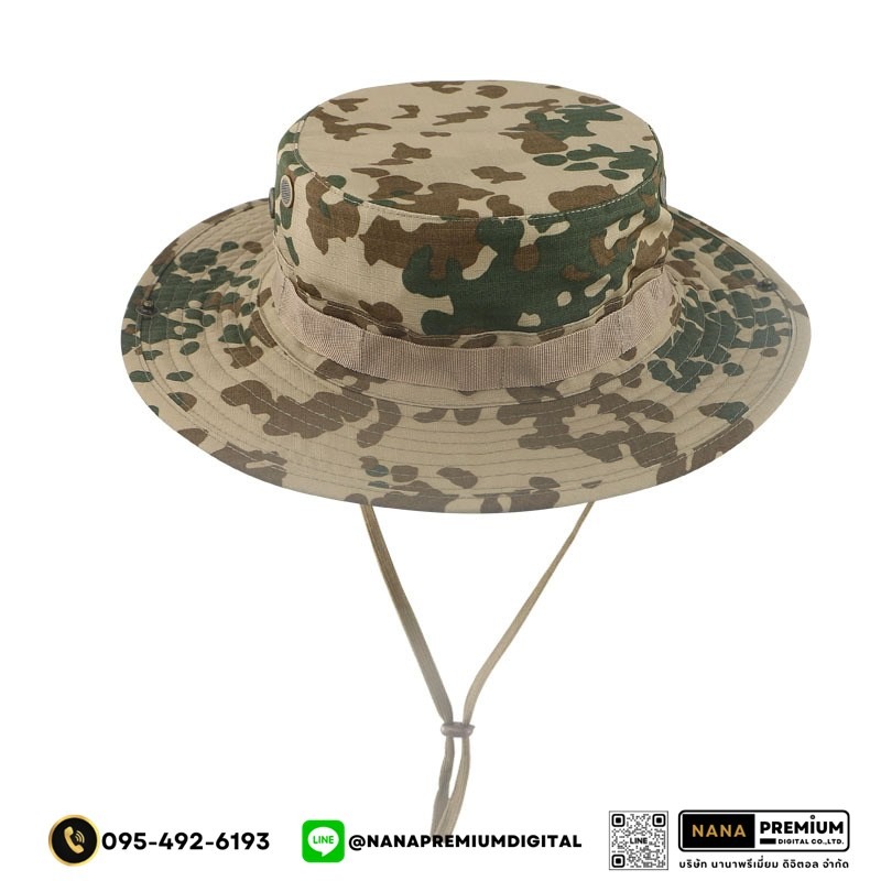 รับผลิตหมวกทหารปีกกว้าง หมวกลายทหาร กันแดด กันยูวี uv หมวกแก๊ป หมวกGAP รับผลิตหมวก รับปักหมวก รับสกรีนหมวก