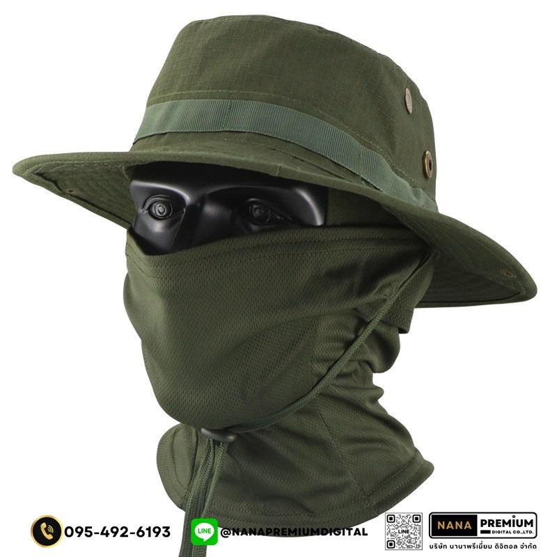 รับผลิตหมวกโม่งทหารปีกกว้าง หมวกลายทหาร กันแดด กันยูวี uv หมวกแก๊ป หมวกGAP รับผลิตหมวก รับปักหมวก รับสกรีนหมวก