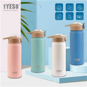 TYESO กระบอกน้ำ ขนาด 530-730 ml กระบอกน้ำเก็บความเย็น กระบอกน้ำเก็บอุณหภูมิ