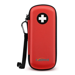 รับผลิตกระเป๋าเก็บยา กระเป๋าสีแดง ใส่ยาจัดระเบียบอเนกประสงค์ ชุดกระเป๋าปฐมพยาบาลฉุกเฉิน แบบพกพา