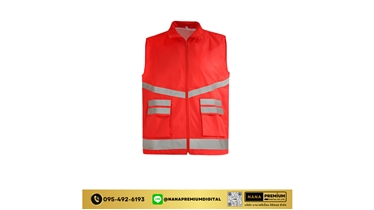 สกรีนเสื้อกั๊กสะท้อนแสงยกระดับความเป็นมืออาชีพ