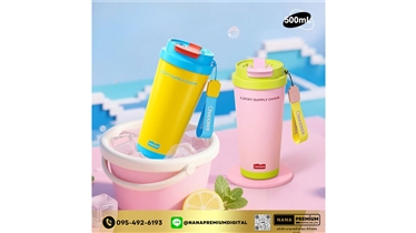 แก้วเก็บอุณหภูมิสีพาสเทล ของพรีเมียมเติมความสดใส